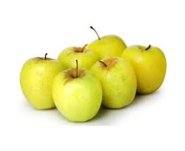 Pomme Golden vrac à la caisse