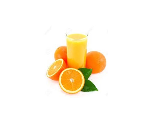 Orange à jus à la caisse